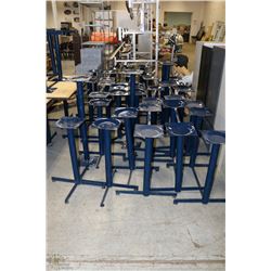 LARGE LOT OF COMMERCIAL PEDESTAL BASES