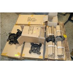 PALLET OF NEW TABLE BASES