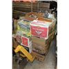 Image 1 : PALLET OF ASST. KITCHENWARE INCL WINE GLASSES