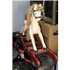 Image 1 : ANTIQUE CHILDREN'S ROCKING HORSE