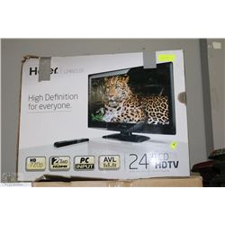 HAIER 24" LCD HD TV/ MONITOR WITH 2 HDMI INPUT