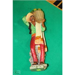 1963 "PEON" BOSSONS ENGLAND WALL PLAQUE 15"H X