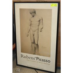 PICASSO FRAMED PICTURE
