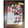 Image 1 : CALGARY FLAMES GARY ROBERTS FRAMED PHOTO WITH COA