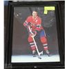 Image 1 : MONTREAL CANADIENS JEAN BELIVEAU FRAMED PHOTO