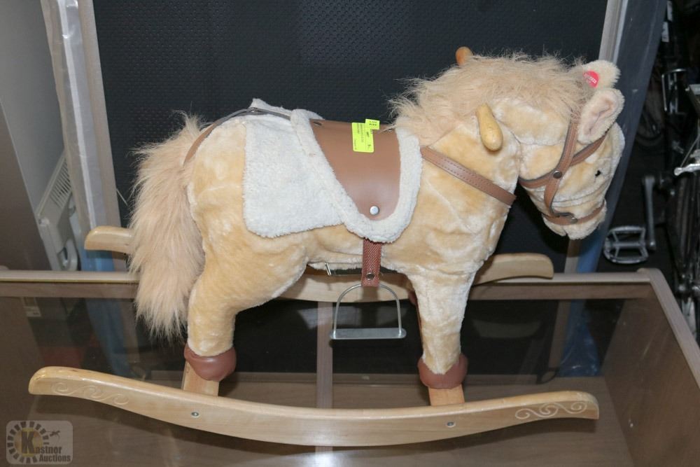 chrisha playful plush horse
