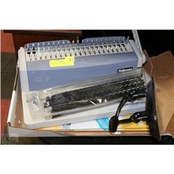 FELLOWES BINDING MACHINE