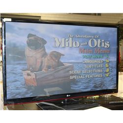 LG 60" PLASMA TV MODEL # 60PK50-UB OCT 2010