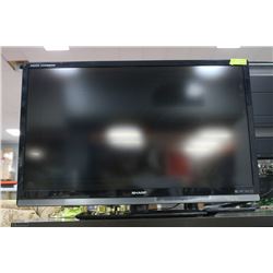 SHARP AQUIOS 40" LED TV WITH REMOTE