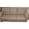 Image 1 : OFF WHITE LEATHERETTE SOFA
