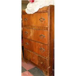 ESTATE ANTIQUE TALL-BOY 4-DRAWER