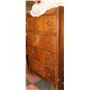 Image 1 : ESTATE ANTIQUE TALL-BOY 4-DRAWER