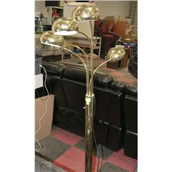 BRASS COLORED SPIDER HEAD LAMP