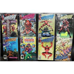 SET OF 8 COLLECTIBLE MARVEL DAREDEVIL COMICS