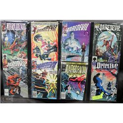 SET OF 8 COLLECTIBLE MARVEL DAREDEVIL COMICS