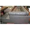 Image 1 : NEW GREY LEATHERETTE 'L' SHAPE SECTIONAL