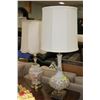 Image 1 : 2 ASSORTED LAMPS ONE WITH THE BOTTOM AND TOP LITES
