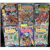 Image 1 : COLLECTION OF 6 DC AND MARVEL 30-60CENT WARLORDS
