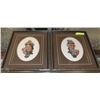 Image 1 : PAIR OF FRAMED PETIT POINT PICTURES