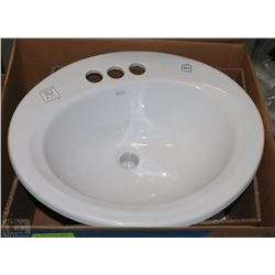 VORTENS 3 HOLE DROP IN SINK