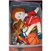 Image 1 : TOTE OF CHILDRENS TOYS INCLUDING