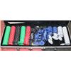 Image 1 : POKER SET IN METAL CASE WITH 3.5G CHIPS