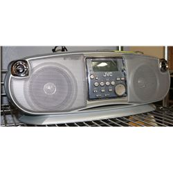 JVC AM/FM, CD, CASSETTE PLAYER - AC &