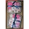 Image 1 : 2 MISS SPA 6PC BATH SETS IN BASKET