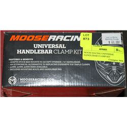 MOOSE RACING UNIVERSAL HANDLEBAR CLAMP KIT