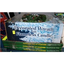 NEW BUNDLE OF 3 XMAS SILHOUETTES AND XMAS WREATHS