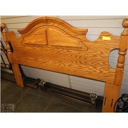 ESTATE QUEEN SIZE HEADBOARD WITH RAILS