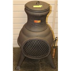 CAST IRON BERKELY FORGE AND FOUNDRY WOOD STOVE