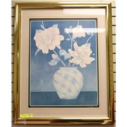 1982 FRAMED LITHOGRAPH BY COOPER SMITH (38" X 31"