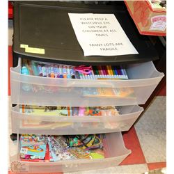 LARGE STERILITE 3-TIER ROLLING STORAGE