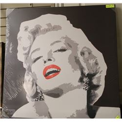 MARILYN MONROE CANVAS PICTURE 36"X36"