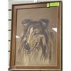Image 1 : VINTAGE LASSIE COLLIE PRINT BY GLADYS EMERSON COOK