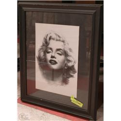 MARILYN MONROE  FRAMED PRINT