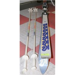 RACING RECREATIONAL SKI TEAM SKIIS, POLES AND