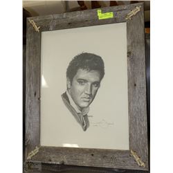 ELVIS BY DONOVAN GATEWOOD FRAMED