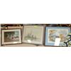 Image 1 : SET OF 3 PICTURE WALL DECOR, ALL SIGNED