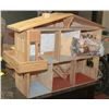 Image 1 : HANDMADE DOLL HOUSE WITH GOLDILOCKS & THREE BEARS