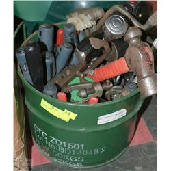 PAIL OF TOOLS