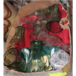 BOX OF COCA COLA MEMORABILIA