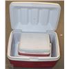 Image 1 : 2 RED CAMPING COOLERS