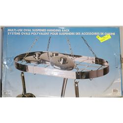 MULTI USE OVAL SUSPENDED HANGING RACK
