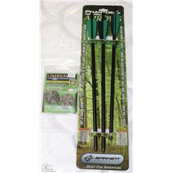 NEW ARCHERY SUPPLIES-PHANTOM JUNIOR ARROWS AND