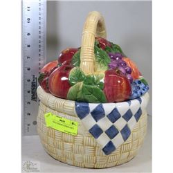 NEW FRUIT DESIGN COOKIE JAR 5