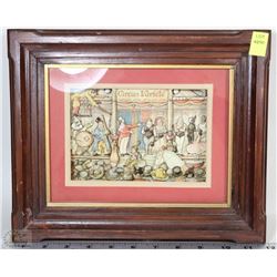 ANTON PIECK 3D DECOUPAGE - CIRCUS FREAK SHOW