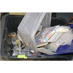 LARGE TOTE WITH DRYWALLERS TOOLS