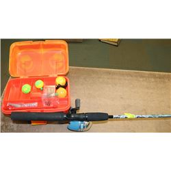 KIDS ROD AND TACKLE BOX